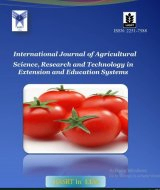 طرح روی جلد مجله بین المللی علوم تحقیقات و فناوری کشاورزی