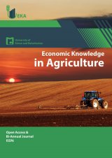 طرح روی جلد دوفصلنامه دانش اقتصادی در کشاورزی